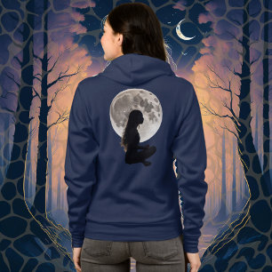 Harmony's Lunar Serenity Hoodie