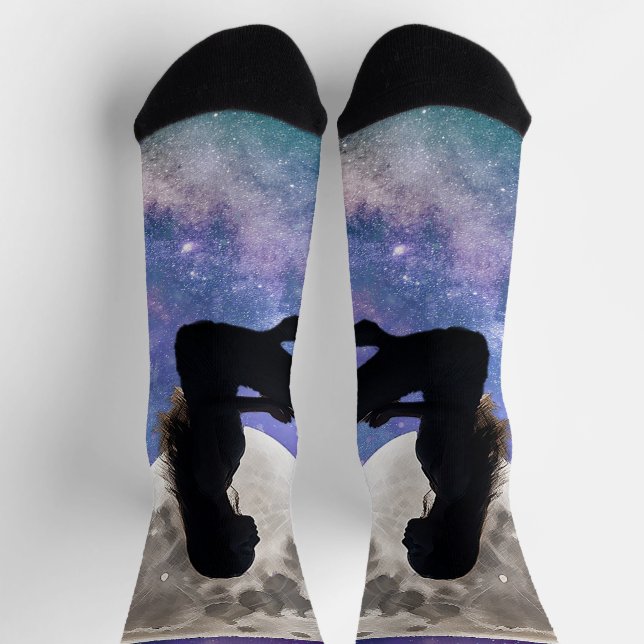 Harmony's Lunar Serenity Socks (Top)