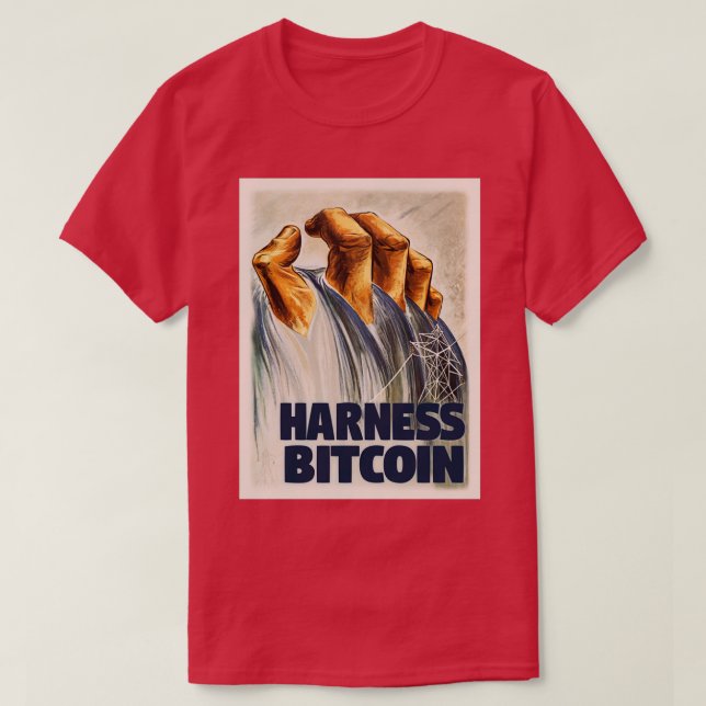 Harness Bitcoin T-Shirt (Design Front)