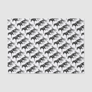 Harness Horse Racing Tissue Paper