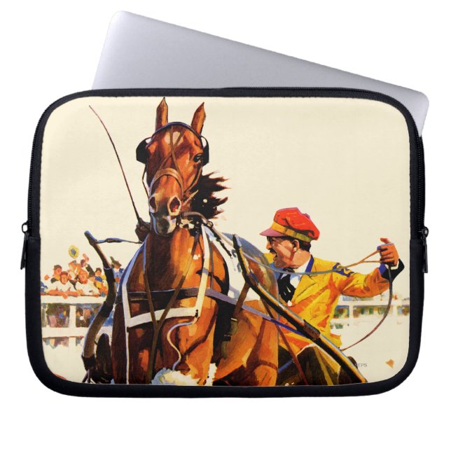 Harness Race Laptop Sleeve (Front)