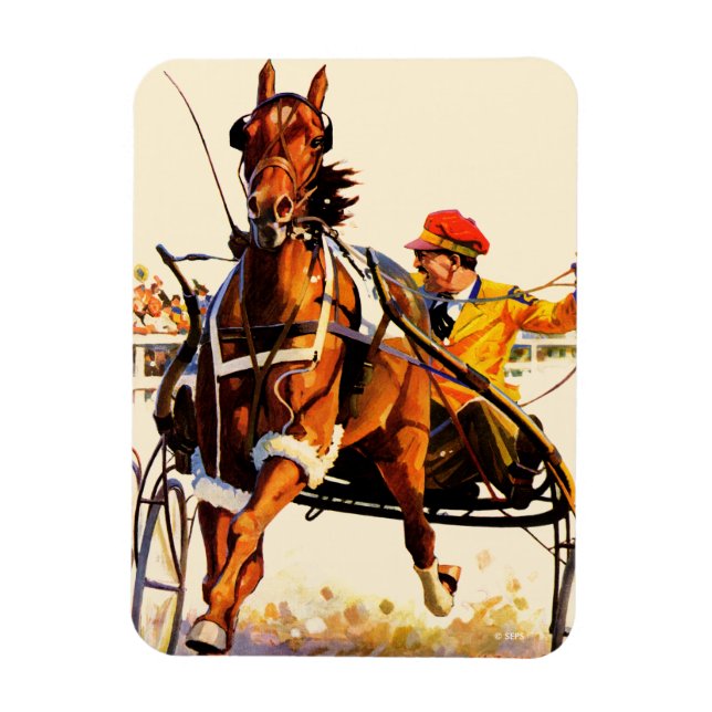 Harness Race Magnet (Vertical)