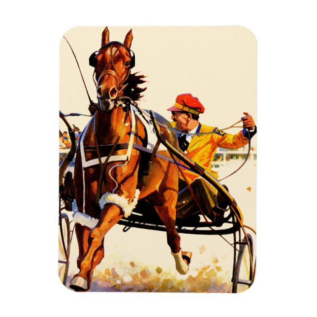 Harness Race Magnet (Vertical)