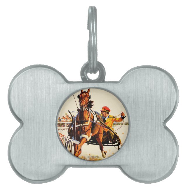 Harness Race Pet Tag (Front)