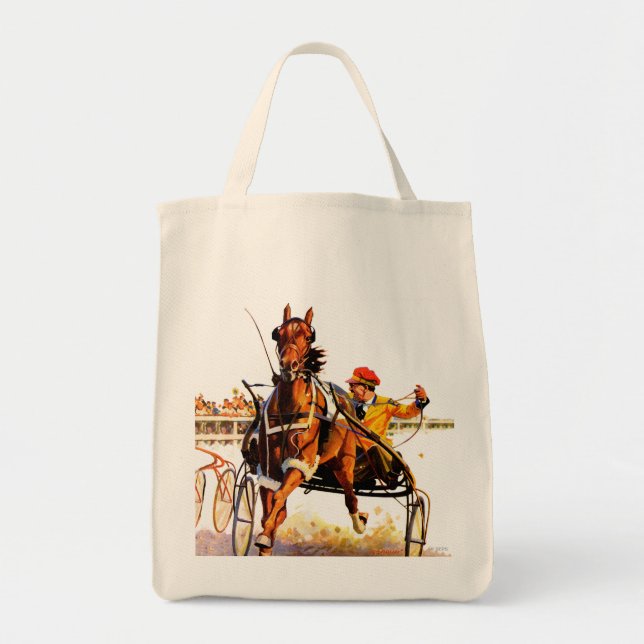 Harness Race Tote Bag (Front)