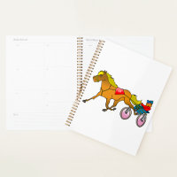 Harness Racing Horse and Driver