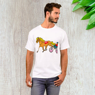 Harness Racing Horse and Driver T-Shirt