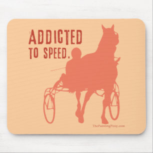 Harness Racing Horse Lover Mouse Mat