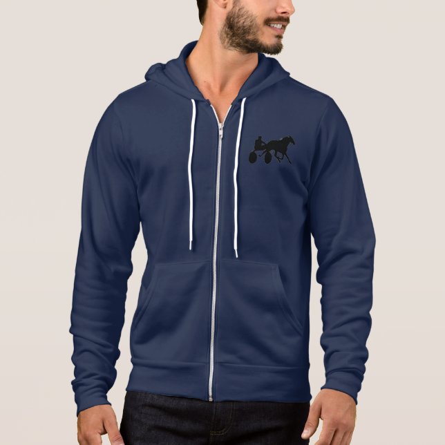 Harness Racing Jacket Hoodie (Front)
