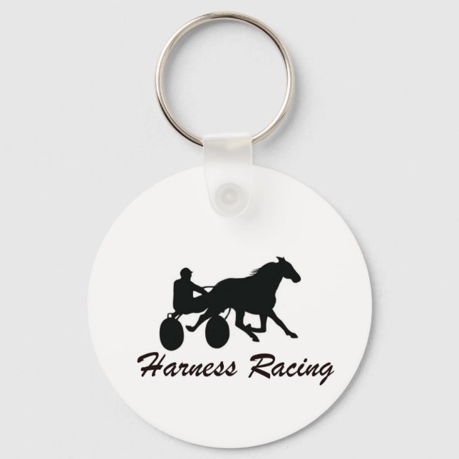 Harness Racing Key Ring (Front)