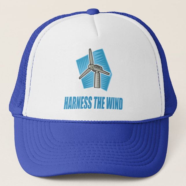 Harness the Wind Trucker Hat (Front)