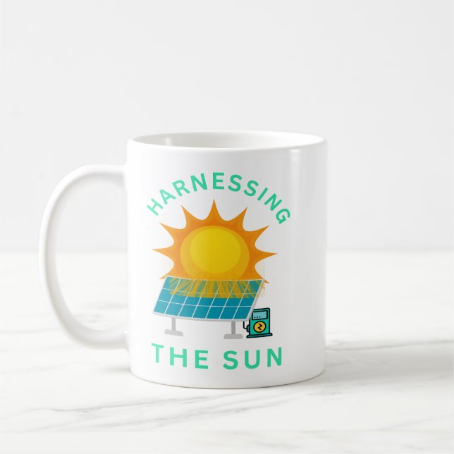 Harnessing The Sun Coffee Mug (Left)
