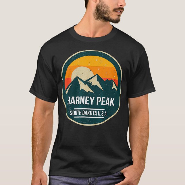 Harney Peak National Park Outdoor nature hiking  T-Shirt (Front)