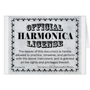 Harnonica License