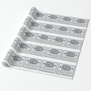 Harnonica License Wrapping Paper