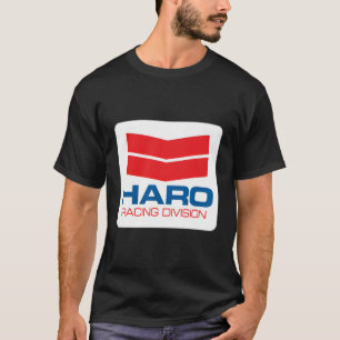 Haro Bmx Racing Division White Red Blue T-Shirt