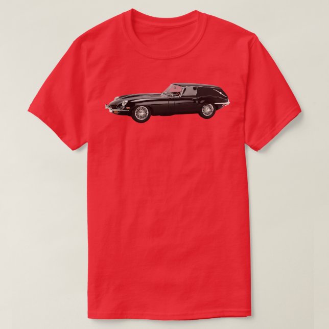 Harold and Maude Jaguar Hearse T-Shirt (Design Front)