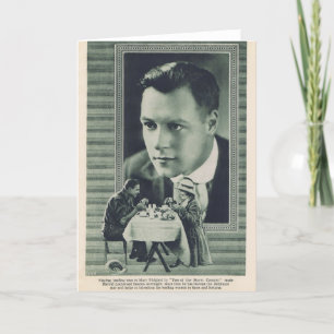 Harold Lockwood Mary Pickford 1917 Card