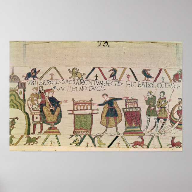 Harold Swears that he will Accept William as Poster (Front)