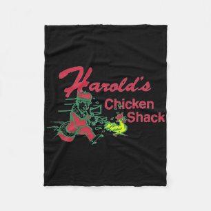 Harolds Chicken Shack Fleece Blanket