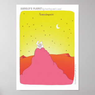 "HAROLD'S PLANET" "new baby" baby Poster