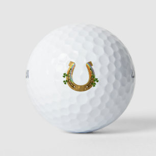 Harp And Shamrocks Golf Balls