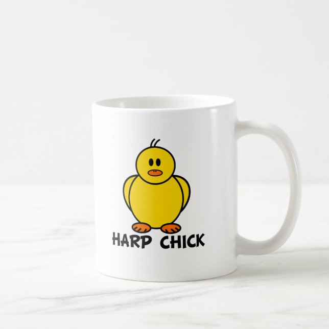 Harp Chick Coffee Mug (Right)