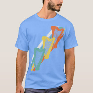 Harp Harpist Harp Player Music T-Shirt