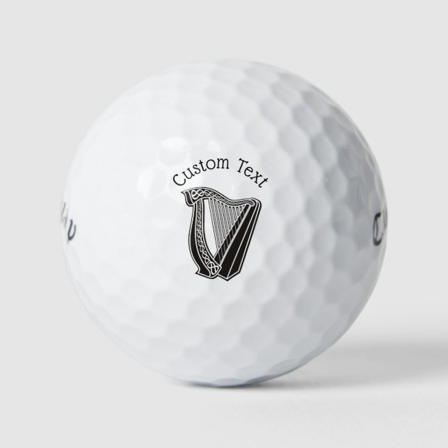 Harp Icon Golf Balls (Front)