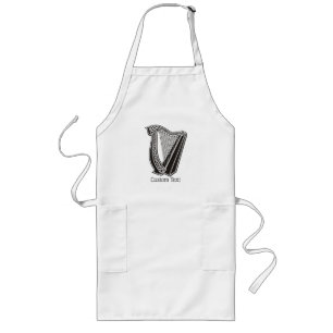 Harp Icon Long Apron