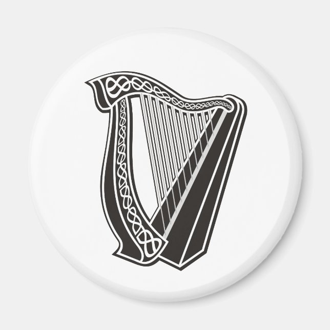 Harp Icon Magnet (Front)