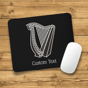 Harp Icon Mouse Mat