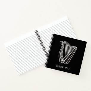 Harp Icon Notebook