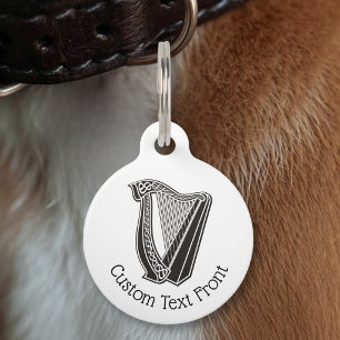 Harp Icon Pet Tag