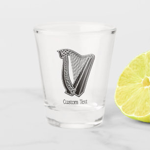 Harp Icon Shot Glass