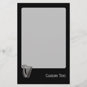 Harp Icon Stationery