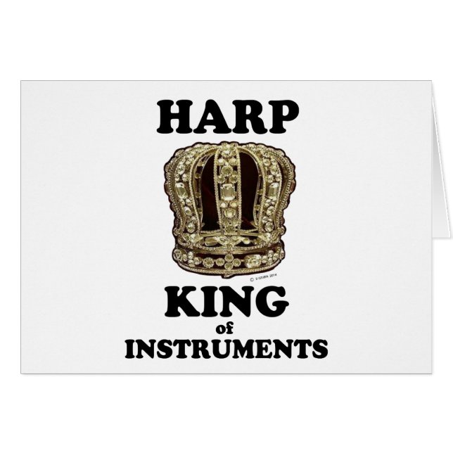 Harp King of Instruments (Front Horizontal)