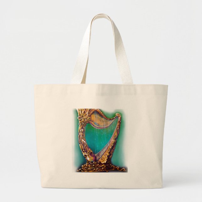 Harp Large Tote Bag (Front)
