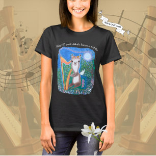 Harp Moon Delulu T shirt