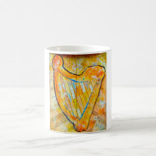 harp of gold coffee mug