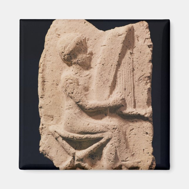 Harp player, 1830-1600 BC Magnet (Front)