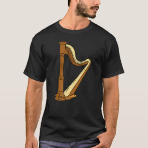 Harp Player Harpist Music T-Shirt