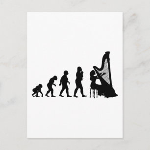 Harp Postcard