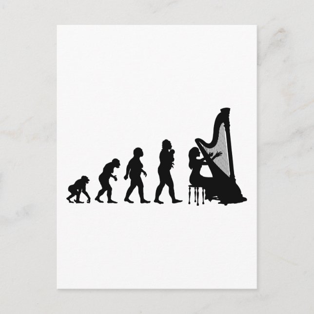 Harp Postcard (Front)