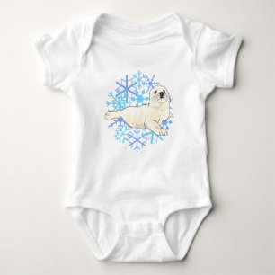 Harp Seal Baby Bodysuit