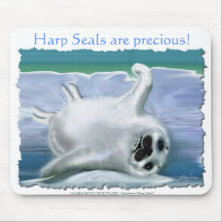 HARP SEAL BABY MOUSE MAT