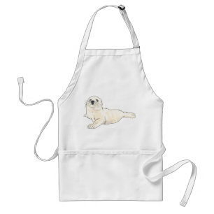 Harp Seal Pup Standard Apron