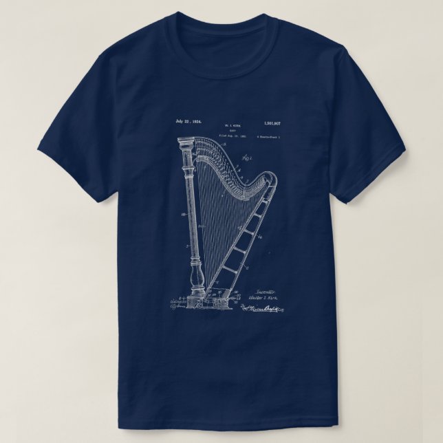 Harp  T-Shirt (Design Front)