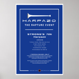 Harpazo Rapture Event Poster
