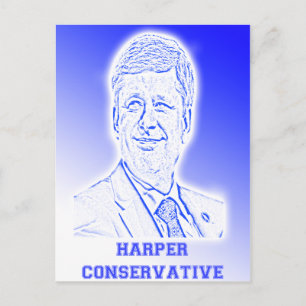Harper Conservative Postcard